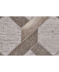 Feizy Fannin R0752 Slate 2' x 3' Area Rug