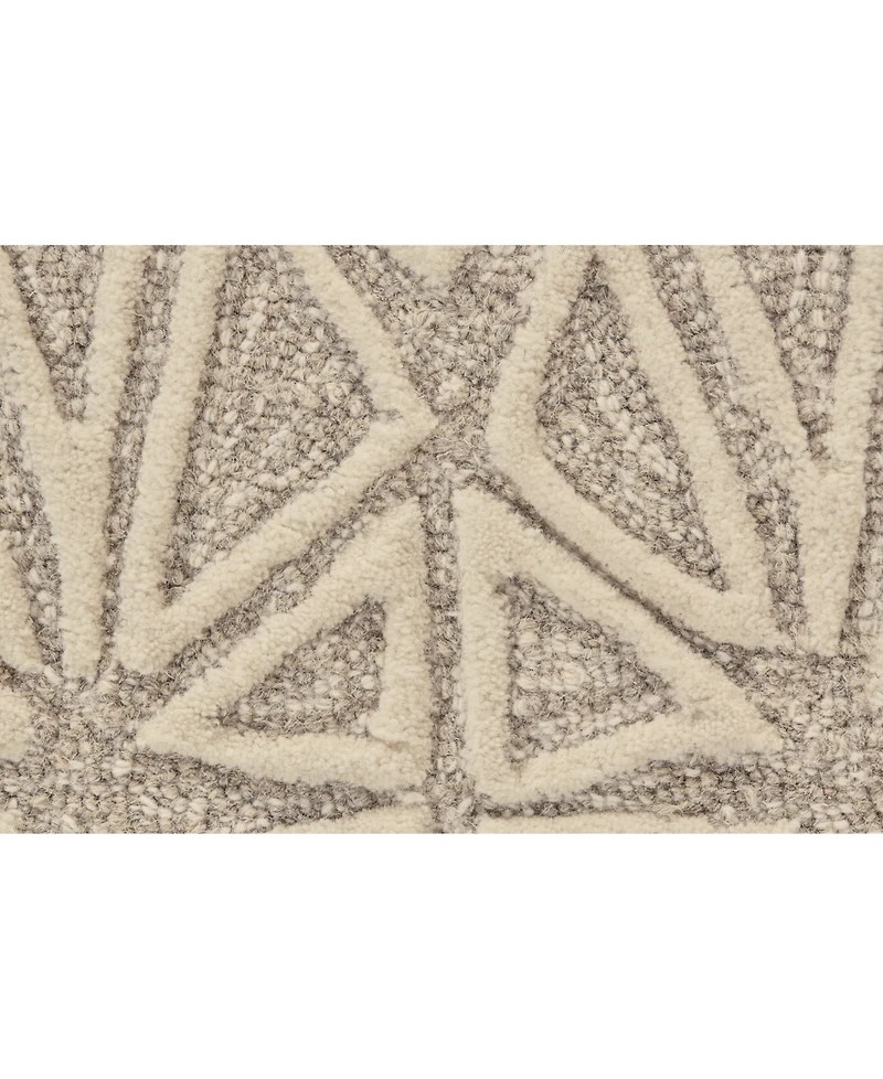 Feizy Enzo R8735 Ivory 5' x 8' Area Rug