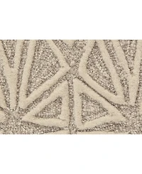 Feizy Enzo R8735 Ivory 5' x 8' Area Rug