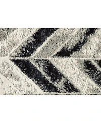 Simply Woven Hadlee R3048 Gray Rug