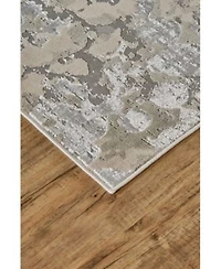 Simply Woven Hadlee R3336 Silver Rug
