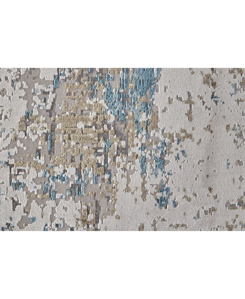 Feizy Cadiz R3891 Blue 6'6" x 9'6" Area Rug