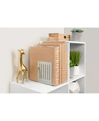 Spectrum Diversified Rectangle Bookends, Set Of 2