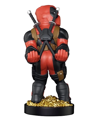 Exquisite Gaming Cable Guy Charging Controller and Device Holder - Marvel Deadpool "Rear View"