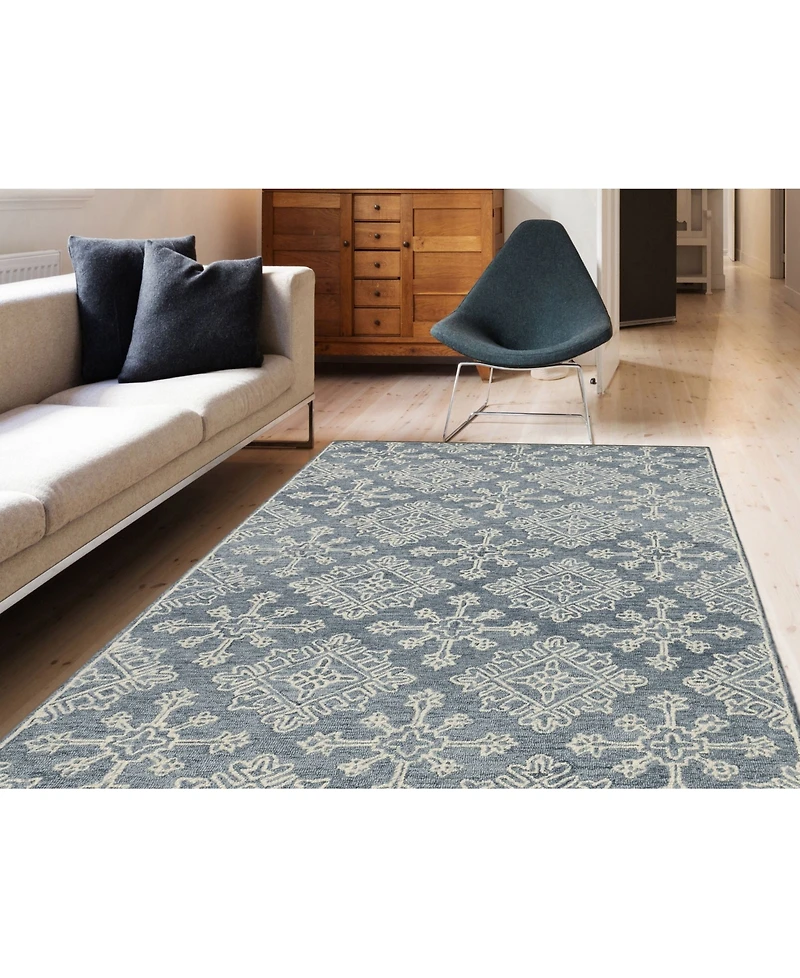 Amer Rugs Boston Bos-34 Slate 8' x 11' Area Rug