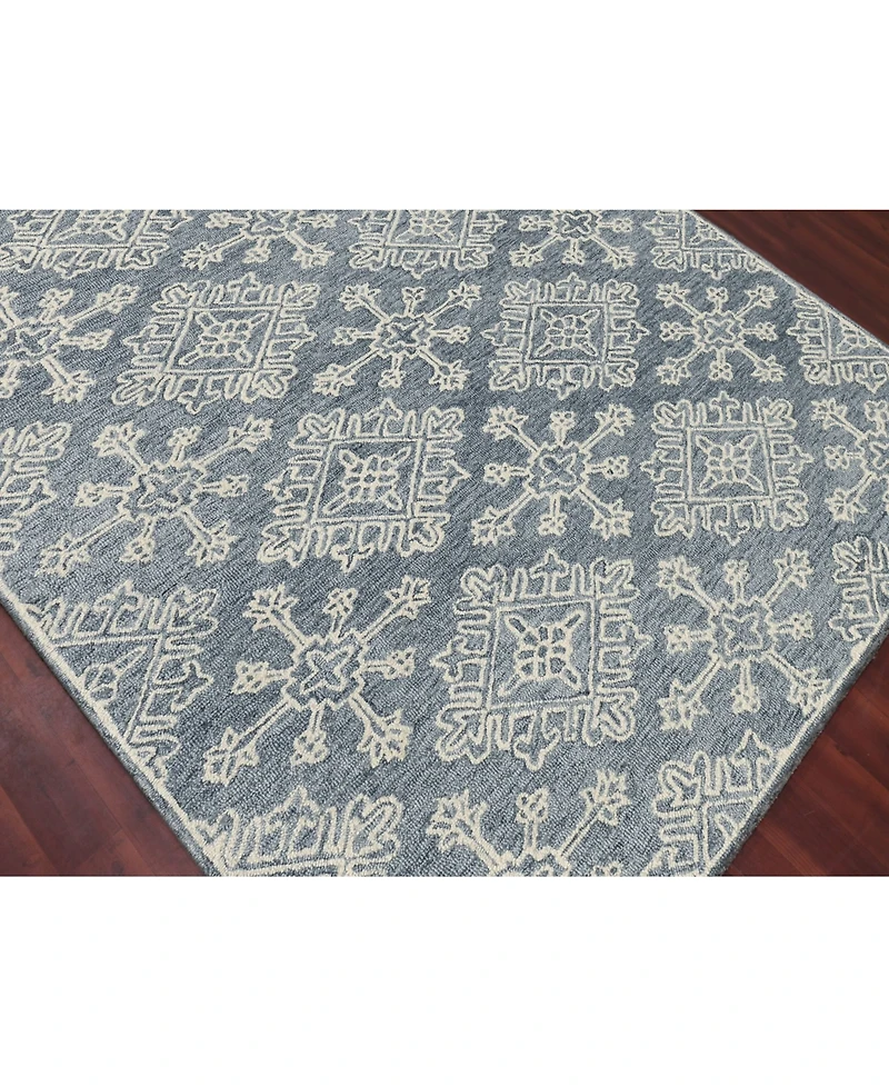Amer Rugs Boston Bos- Slate 5' x 7'6" Area Rug