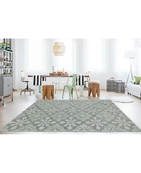 Amer Rugs Boston Bos-33 Gray 7'6" x 9'6" Area Rug