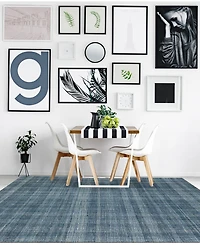 Amer Rugs Laurel Lau-2 Turquoise 5' x 7'6" Area Rug
