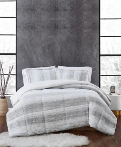 Christian Siriano New York Snow Leopard Comforter Set