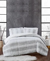 Christian Siriano New York Snow Leopard Comforter Set