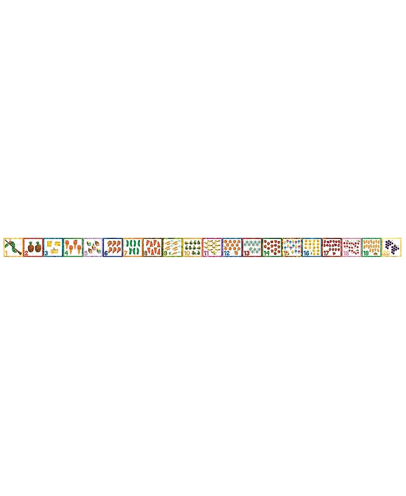 Briarpatch the World Of Eric Carle - Alphabet Counting 2-Sided Floor Puzzle