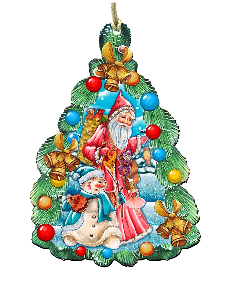 Designocracy Christmas Arrival Wooden Decor