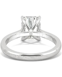 Charles & Colvard Moissanite Radiant Engagement Ring (2-7/8 ct. t.w. Dew) 14k White Gold