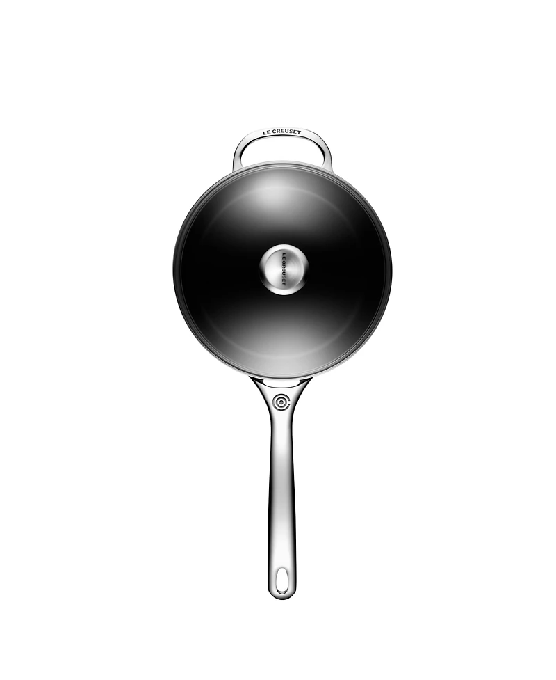 Le Creuset 4 Quart Toughened Nonstick Saucepan with Lid