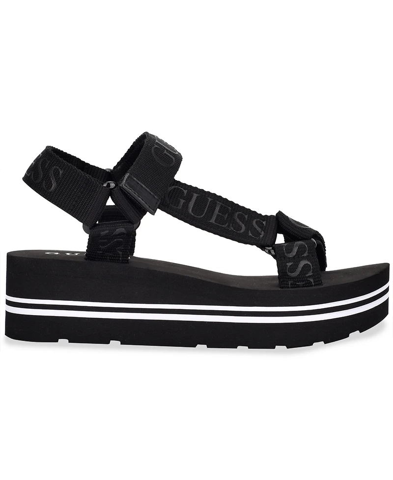 Guess Women's Avin Logo Sport Sandals