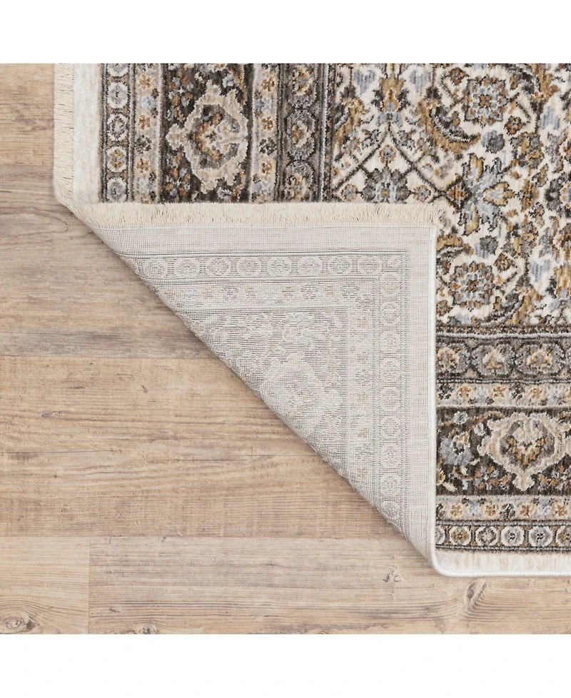 Oriental Weavers Maharaja 2061N Ivory and Gray 2' x 3' Area Rug