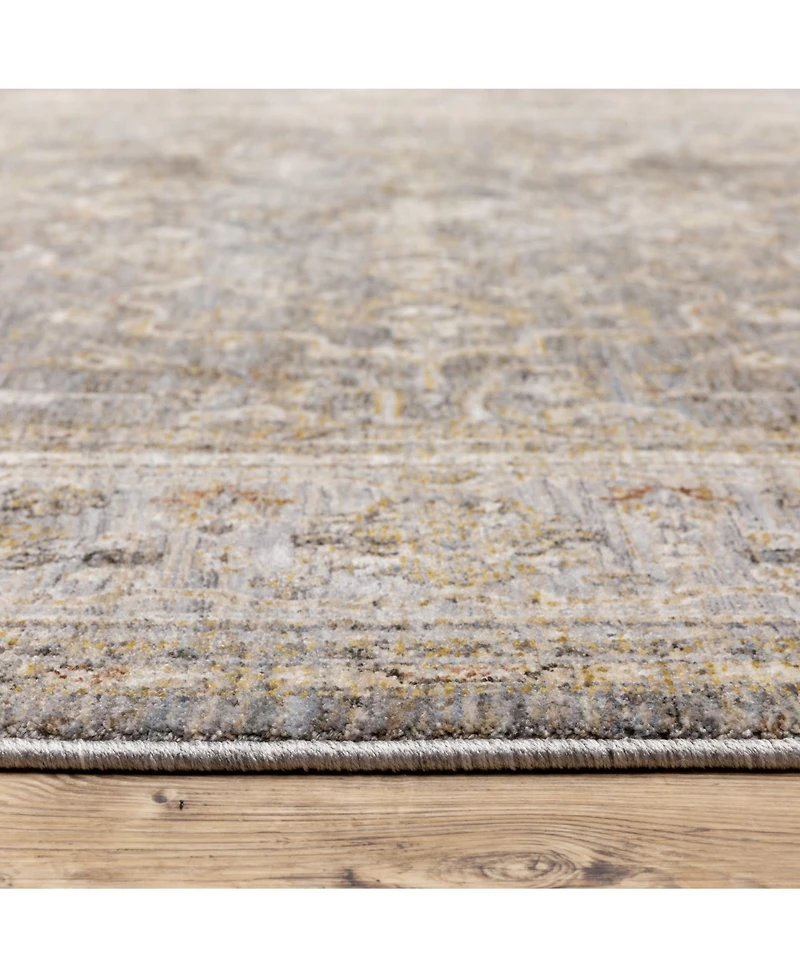 Oriental Weavers Maharaja 40M Beige and Gray 2' x 3' Area Rug