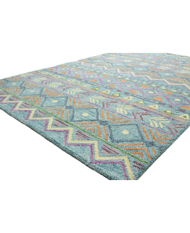Bashian Taron Val-07 Teal 3'6" x 5'6" Area Rug