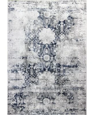 Closeout Bashian Isle Isl 02 Gray Blue Rug
