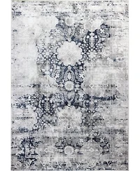 Closeout Bashian Isle Isl 02 Gray Blue Rug