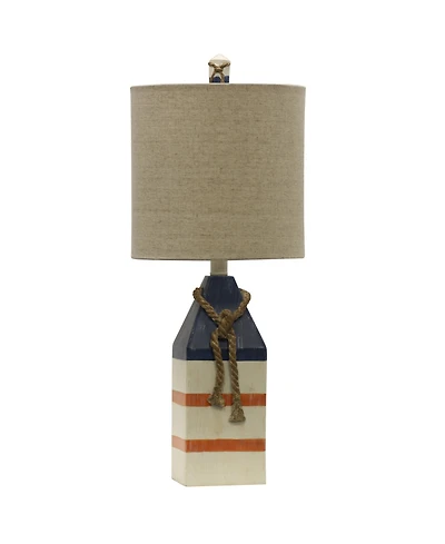 StyleCraft Hardback Fabric Shade Table Lamp