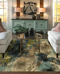 Closeout! Karastan Elements Suffuse Multi 8' x 11' Area Rug