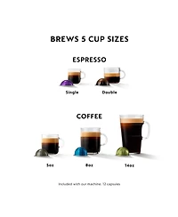 Nespresso by Breville VertuoPlus Coffee & Espresso Machine with Aeroccino3