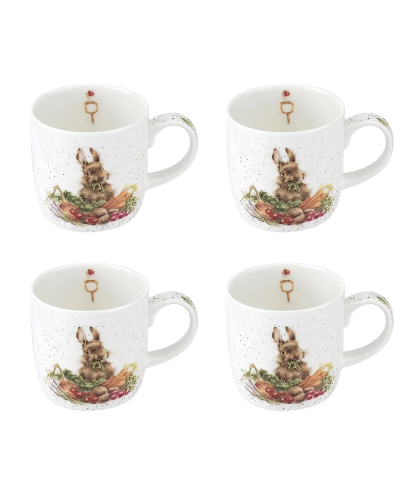Royal Worcester Wrendale DesignsGrow Your Own Mug - Set of 4
