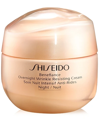 Shiseido Benefiance Overnight Wrinkle Resisting Cream, 1.7-oz.