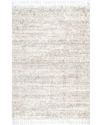 nuLoom Brooke KKEL04A Ivory 5'3" x 7'7" Area Rug