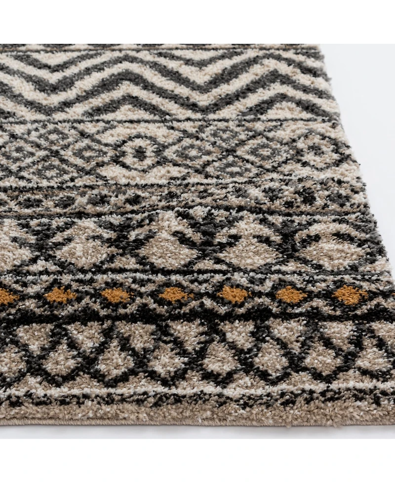 Closeout! Northern Weavers Austin Nicole Cream 5' x 7'3" Area Rug