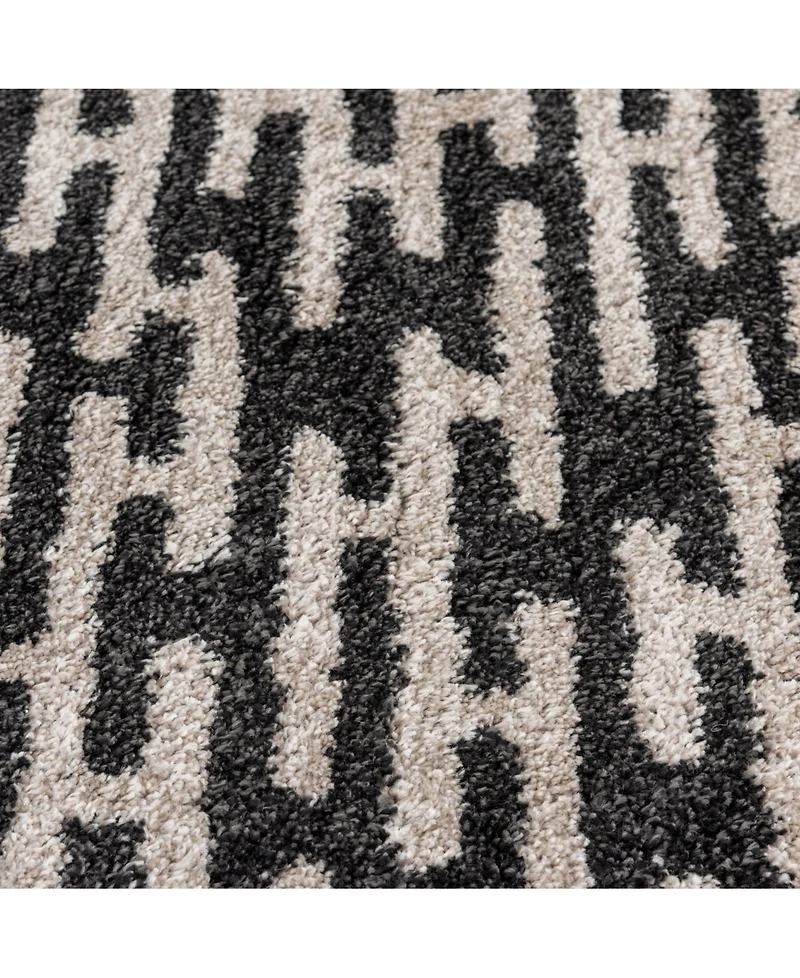 Closeout! Northern Weavers Austin Gordie Gray 5' x 7'3" Area Rug