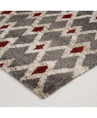 Closeout! Northern Weavers Austin Kiernan Gray 7'10" x 9'10" Area Rug
