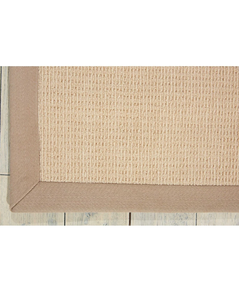 Nourison Home Sisal Soft SSF01 Ivory 5' x 8' Area Rug