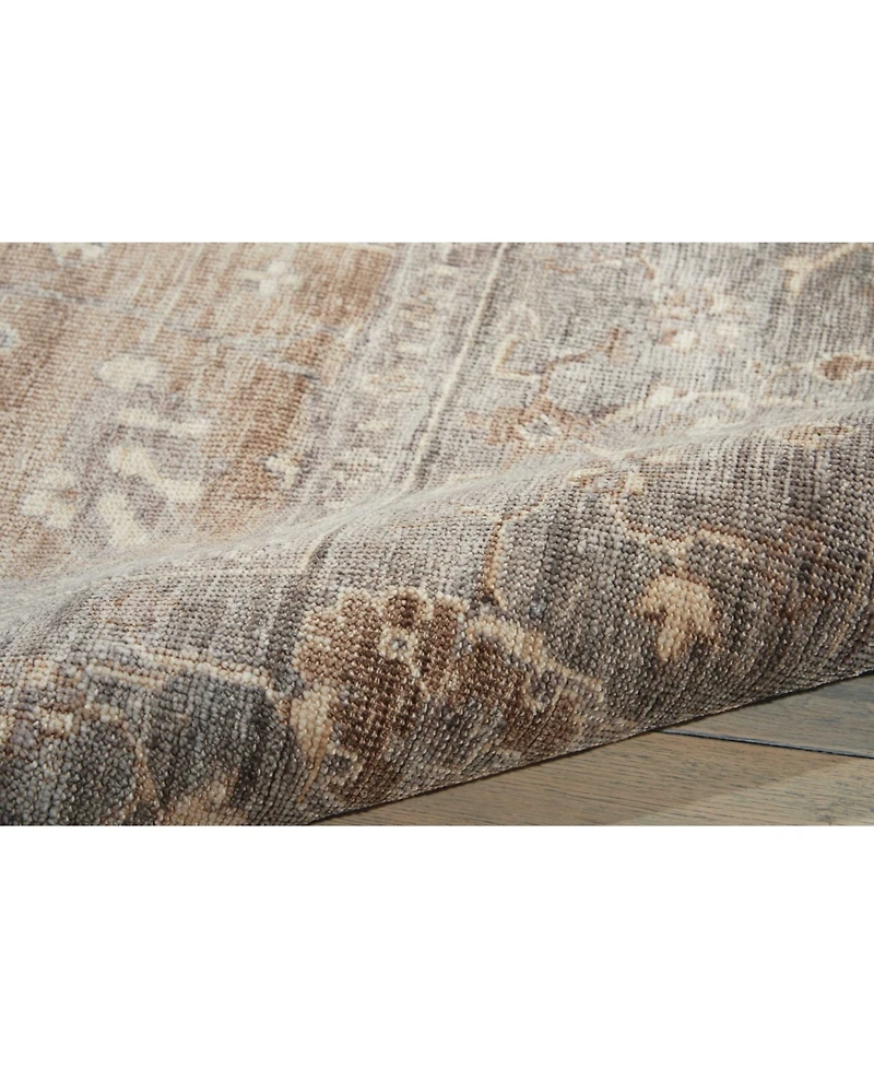 Nourison Home Aldora ALD07 Gray 7'9" x 9'9" Area Rug
