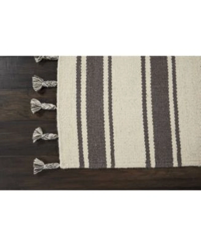 Nourison Home Rio Vista Dst01 Ivory Gray Rug