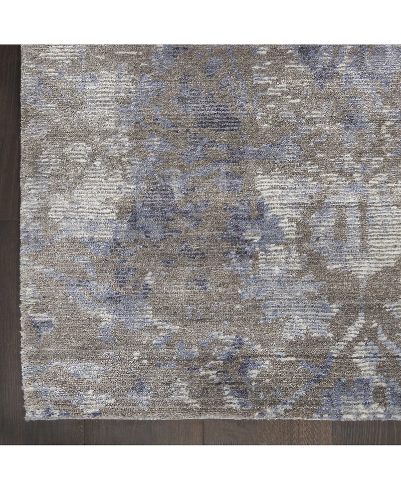 Nourison Home Lucent LCN03 Gray 7'9" x 9'9" Area Rug