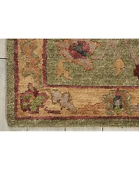 Nourison Home Tahoe TA03 Green 2'3" x 8' Runner Rug