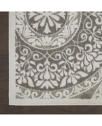 Nourison Home Key Largo KLG03 Taupe 5'3" x 7'3" Outdoor Area Rug
