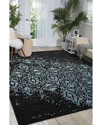 Nourison Home Opaline OPA06 Midnight 8'6" x 11'6" Area Rug
