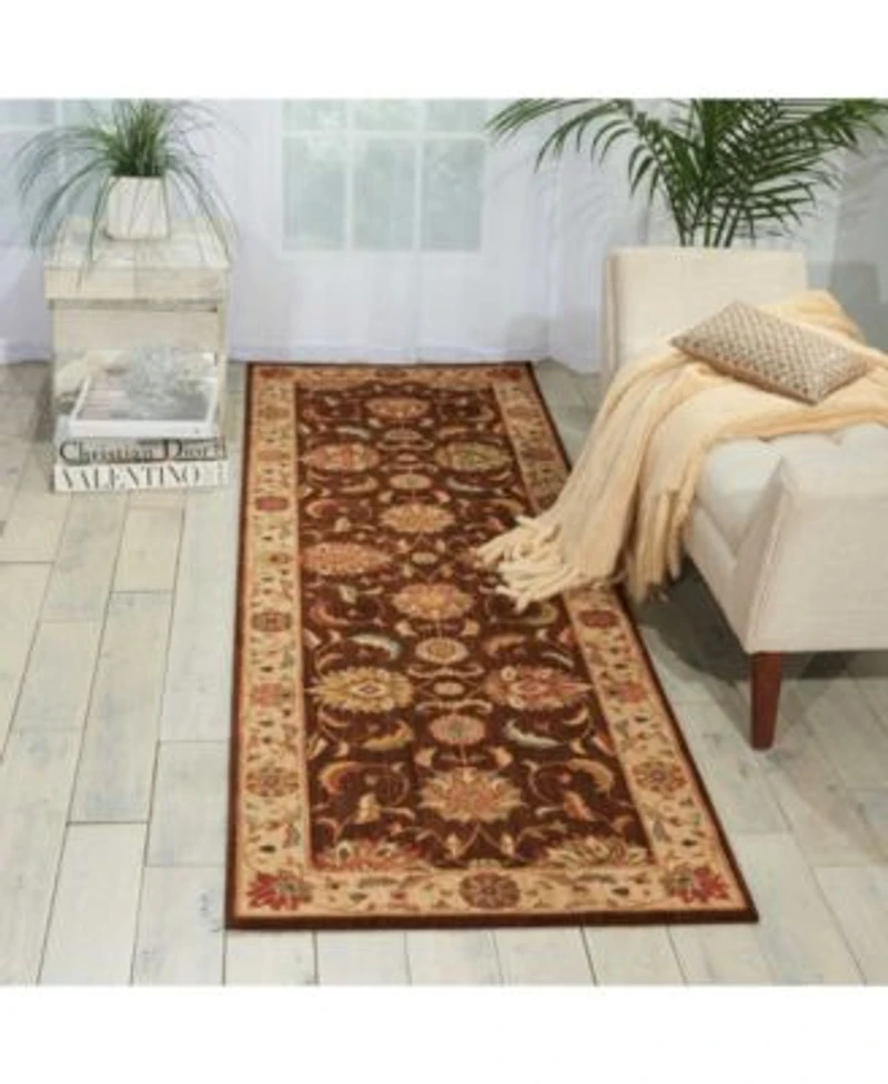 Nourison Home Living Treasures Li04 Brown Rug
