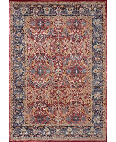 Nourison Home Ankara Global ANR02 Red 4' x 6' Area Rug