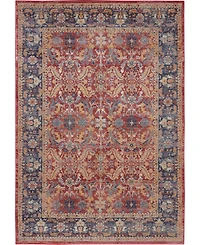 Nourison Home Ankara Global ANR02 Red 4' x 6' Area Rug