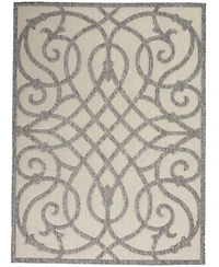 Nourison Home Cozumel Czm04 Cream Gray Rug