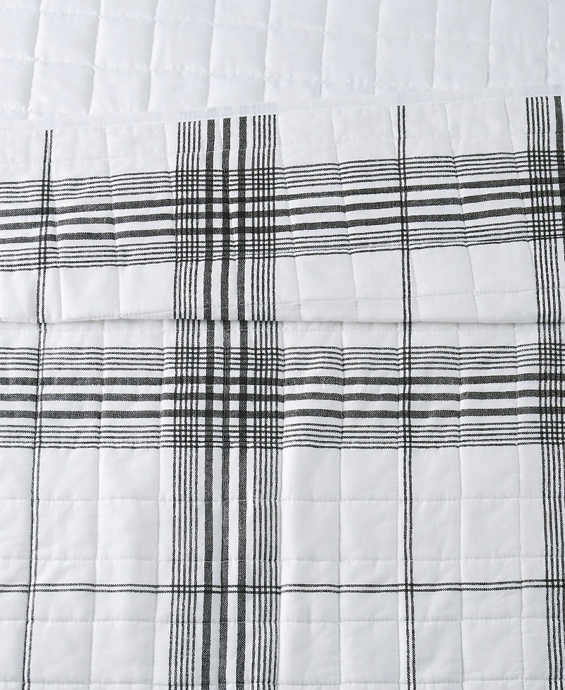 Cottage Classics Plaid 3-Piece Quilt Set