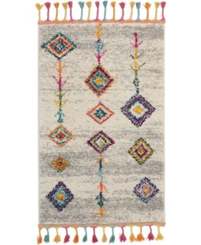 Closeout Nourison Home Nomad Nmd04 Cream Gray Rug