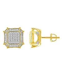 Men's Diamond (1/3 ct.t.w.) Earring in 10K Yellow Gold