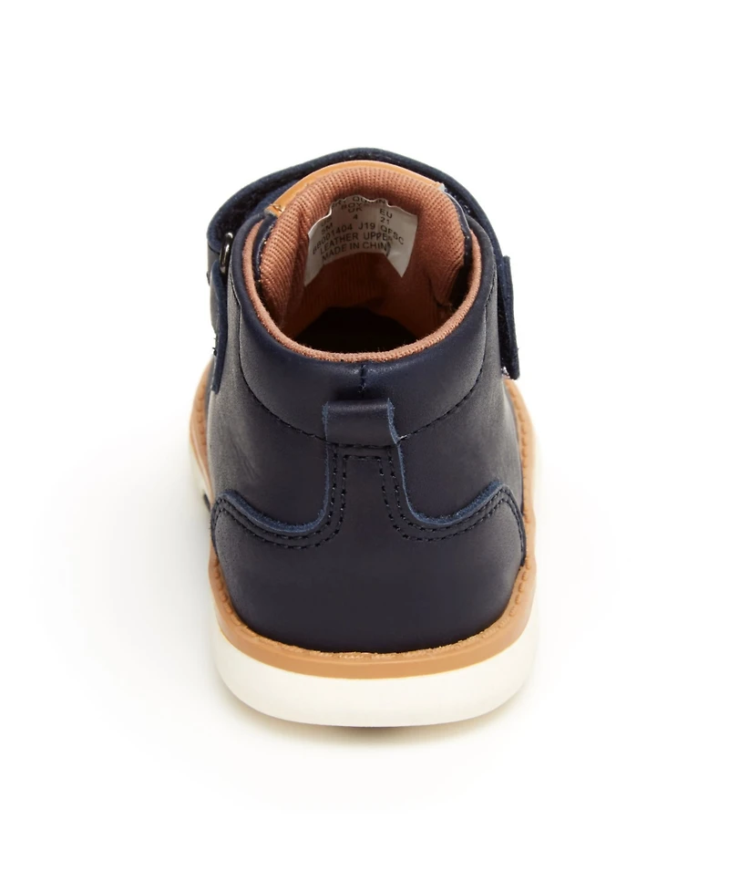 Stride Rite Toddler Boys Srt Suede Detail Quinn Casual Shoe