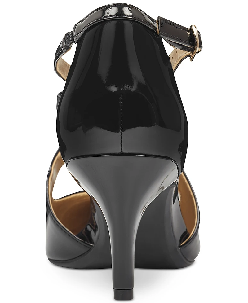 Bandolino Women's Zeffer Strappy Bow Stiletto Heel Pumps