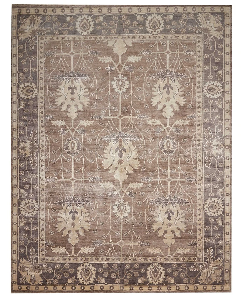 Nourison Home Aldora ALD03 Gray 5'6" x 8' Area Rug